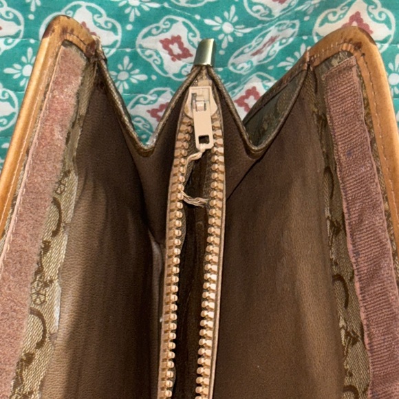 Celine cosmetic pouch Velcro and zip Brown Monogram Laptop Sleeve - Picture 10 of 11